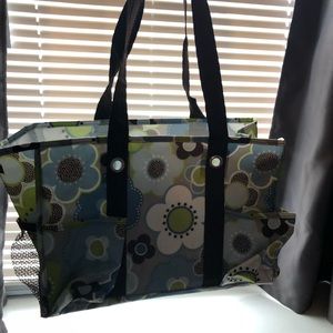 Organizing utility tote in Harvest Floral